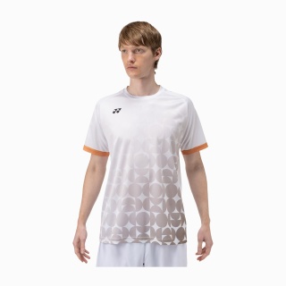 Yonex Sport T-shirt Practice Print 16746 (100% Polyester) 2025 white Men's